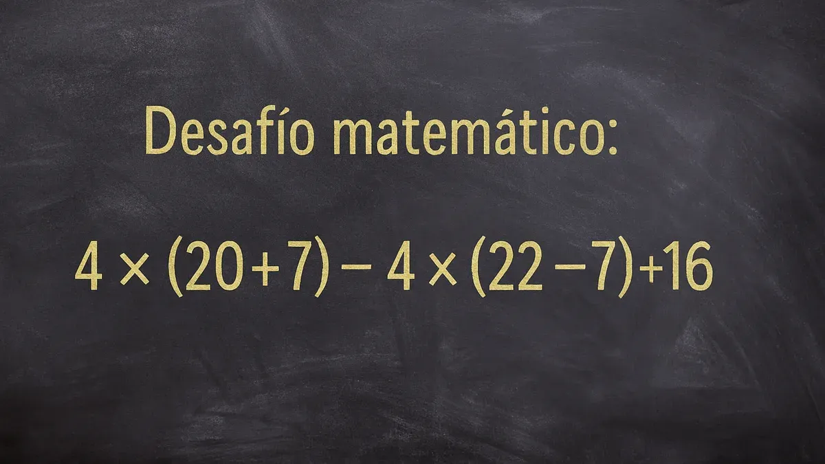 Imagen de pizarra para Desafío Matemático: este desafío no se resuelve de un vistazo