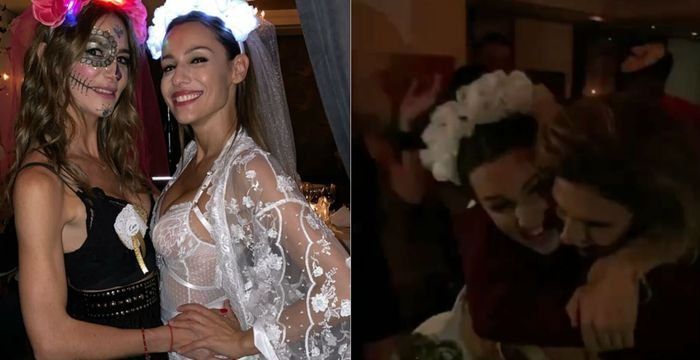 La despedida de soltera de Pampita: 40 amigas lookeadas a lo Halloween y boliche