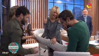 Tomás Dente se acalambró en pleno aire: El nivel de dolor que sentí fue un diez