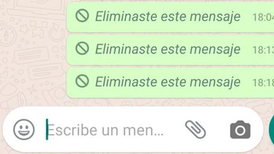 Cómo ver mensajes eliminados en WhatsApp
