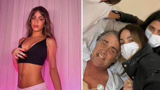 Tini mostró cómo se recupera Alejandro Stoessel tras el alta