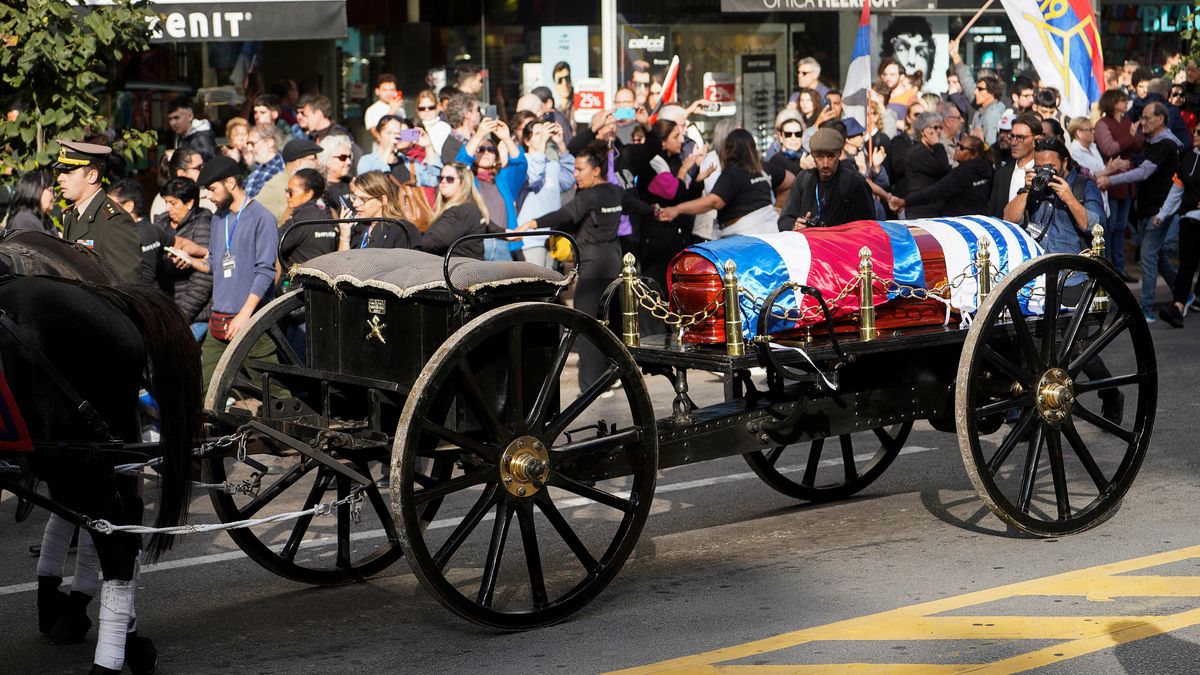Último adiós a José Pepe Mujica: caravana y velatorio en Montevideo (Foto:Reuters)