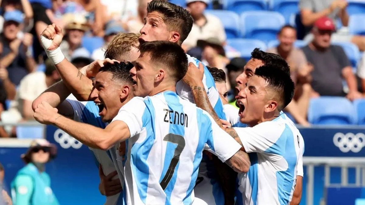 ¡La Selección Argentina Sub 23 está en cuartos! Venció a Ucrania y sueña con ganar una medalla