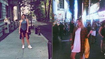 Marian Farjat viajó a Nueva York para disfrutar unas merecidas vacaciones