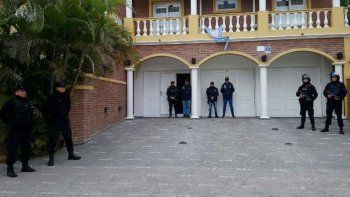 Un dron filmó la imponente mansión del sindicalista detenido en Rosario