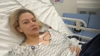 La ex pareja de Fernando Cerimedo recibió el alta. (Foto: captura)&nbsp;