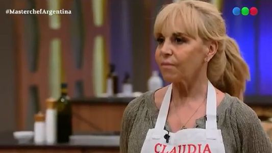 Claudia Villafañe le dedicó su plato a sus hijas Dalma y Gianinna