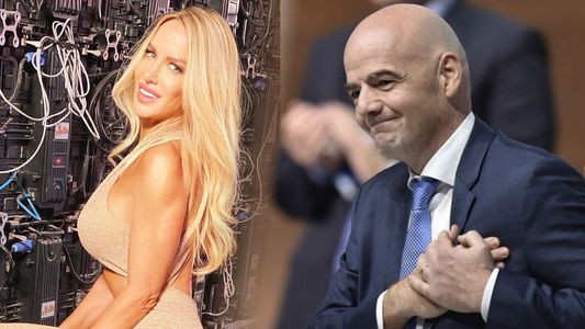La historia secreta de Luciana Salazar con Gianni Infantino, el presidente de la FIFA