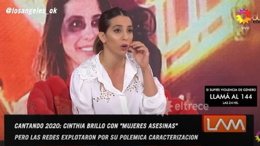 Cinthia Fernández respondió a las críticas por aparecer como mujer golpeada: Lo hice con respeto
