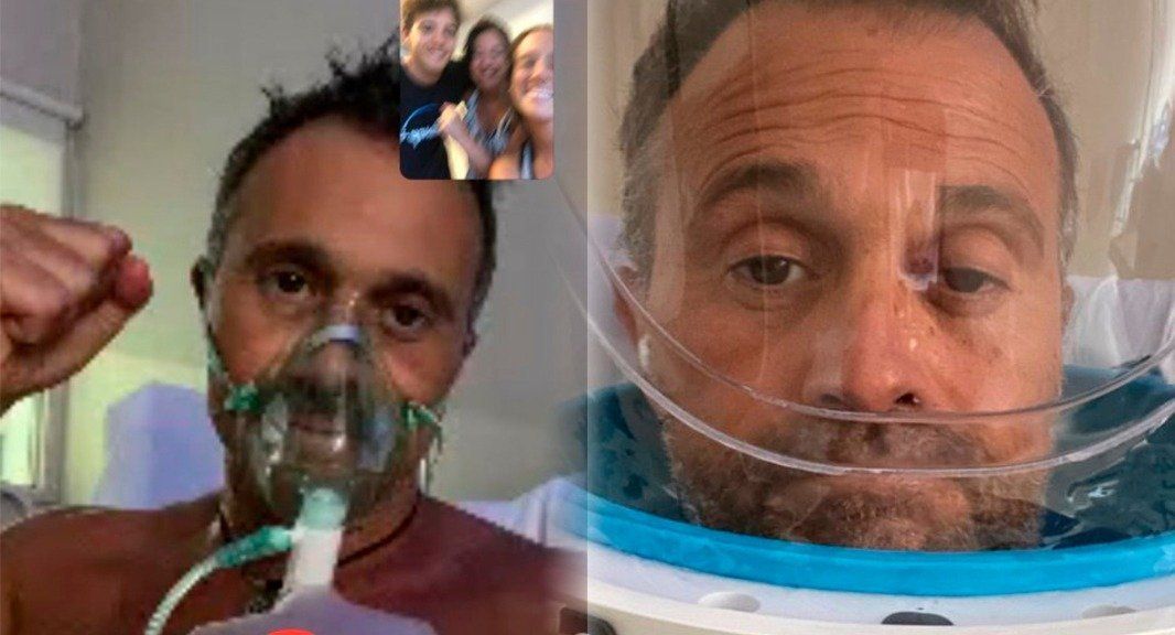 Sergio Lapegüe se mostró sin la máscara helmet: el emotivo mensaje de Bochi, su mujer