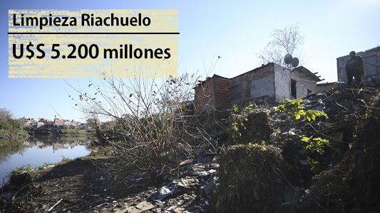 En ocho años se destinaron 5.200 millones de dólares a la limpieza del Riachuelo
