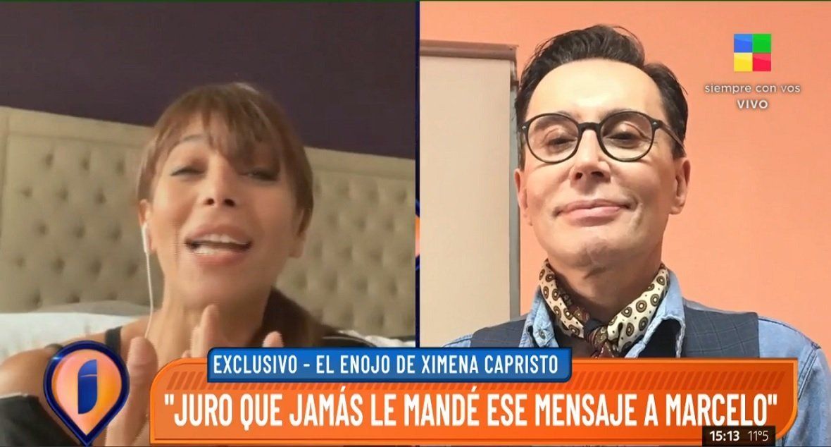 Ximena Capristo desmintió a Polino por ese famoso mensaje que motivó en la cachetada de Guercio