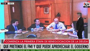 Comienza la primera etapa de renegociación de la deuda con el FMI