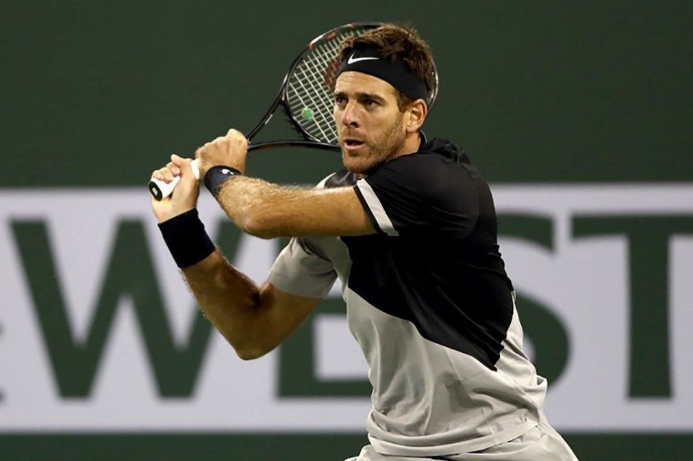 Del Potro-Kohlschreiber 2018: horario en Argentina y qué canal transmite y televisa en vivo online el partido en Indian Wells el 16 de marzo