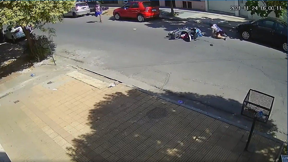 Brutal robo en Santa Fe.