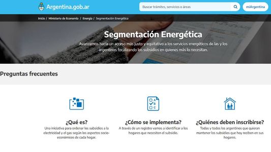 Abrió el registro para inscribirse a los subsidios a la luz y el gas: cómo anotarse