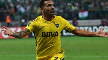 Boca-Palmeiras: el video del gol de Carlos Tevez para el empate sobre la hora en la Copa Libertadores
