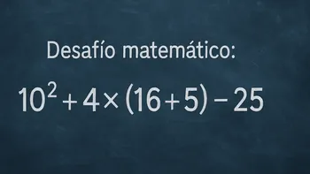 La regla esencial para resolver este desafío matemático es conocido como PEMDAS (por sus siglas en inglés) o jerarquía de operaciones.
