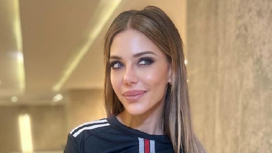 Las fotos de Evangelina Anderson con la nueva camiseta de River que encendieron las redes