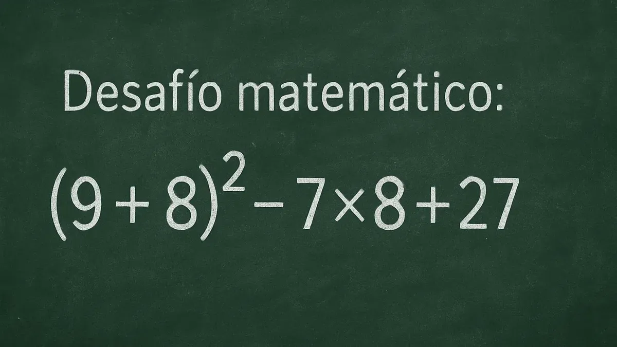 La regla esencial para resolver este desafío matemático es conocido como PEMDAS (por sus siglas en inglés) o jerarquía de operaciones.