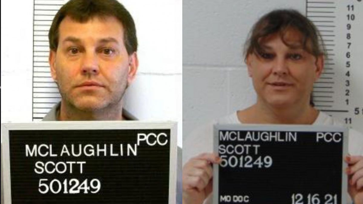 Scott y Amber Mc Loughlin, la misma persona luego de ser transgénero en la cárcel(Foto:Gentileza St. Louis Public Radio)