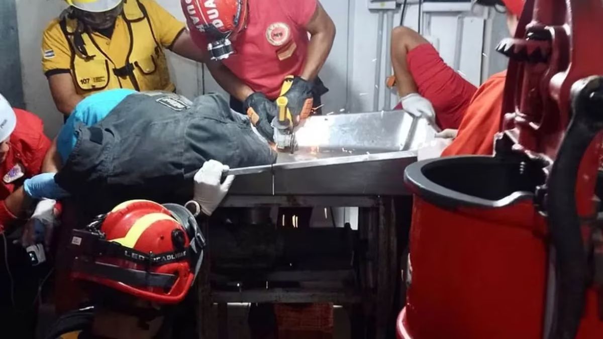A un carnicero de Córdoba se le atoró un brazo en una picadora de carne. (Foto: Policía de Córdoba)&nbsp;
