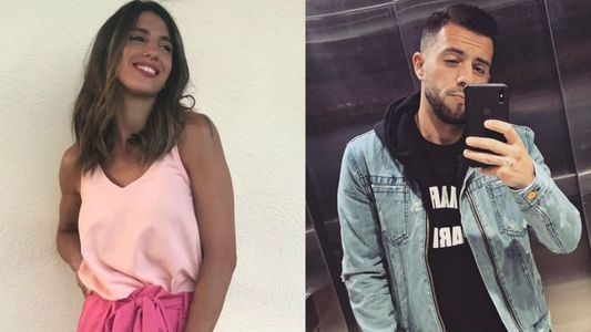 La imagen del reencuentro de Matías Defederico y Cinthia Fernández