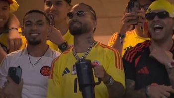 La furia y pelea de Maluma con los hinchas argentinos tras la final de la Copa América 2024: el video