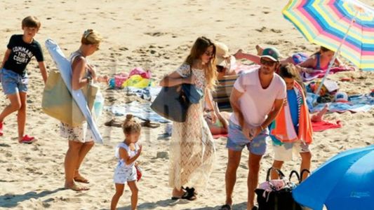 Las vacaciones en familia de La China Suárez y Benjamín Vicuña