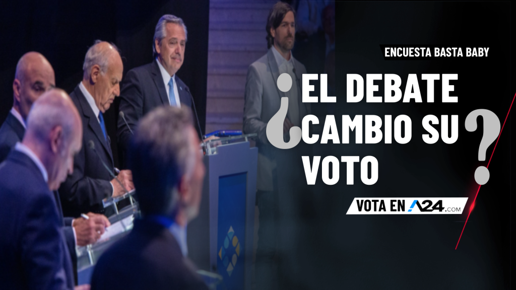 Encuesta Basta Baby: entrá y dejanos tu voto sobre la pregunta de esta noche