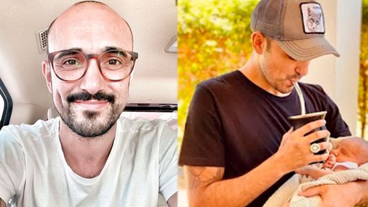 Así está Agustín, el hijo de un año y 9 meses de Abel Pintos