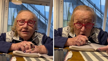 La tierna petición de una abuela de 99 años a su nieta