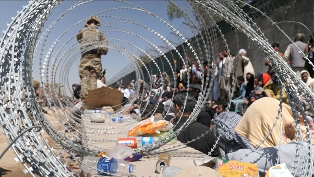 Los norteamericanos evacuaron a casi 90.000 personas desde Kabul (Foto: AP)