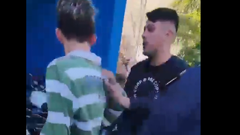 El chico de 14 años aprehendido por el crimen de Morena en Lanús tiene 21 antecedentes por robo. (Captura) El chico de 14 años aprehendido por el crimen de Morena en Lanús tiene 21 antecedentes por robo. (Captura)