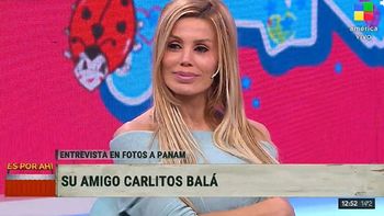 La emoción de Panam al hablar de Carlitos Balá: Lo admiraba de chica