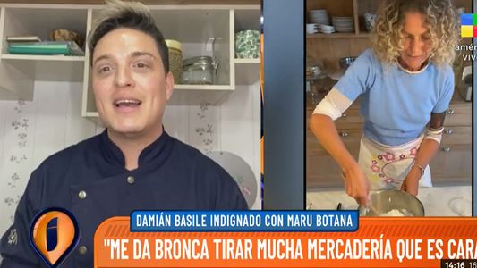 Damián de Bake Off contra Maru Botana: Todo estaba mal