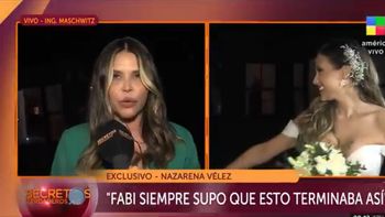 nazarena velez: fabi siempre supo que esto iba a terminar asi