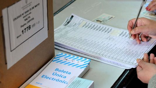 Los salteños eligen diputados y senadores provinciales