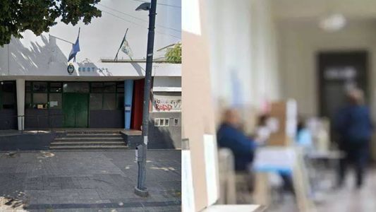 Insólita escena: corrió para no ser presidente de mesa y terminó con la intervención de la Policía