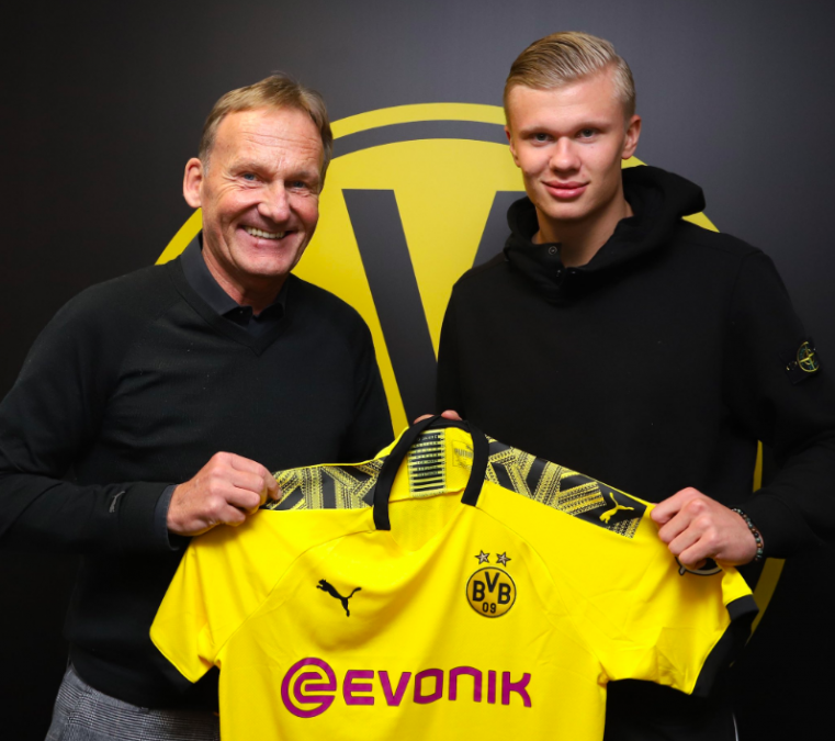 La primera bomba del mercado: Borussia Dortmund se quedó con Erling Haaland, el goleador récord