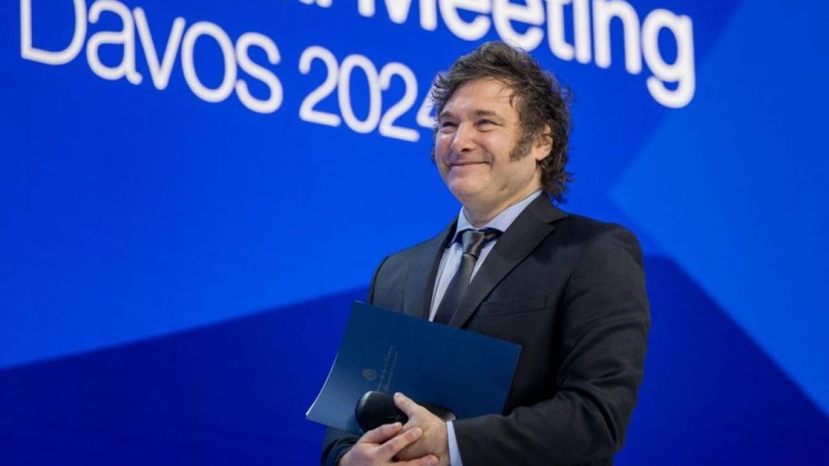 Javier Milei antes de hablar en el Foro Económico de Davos. (Foto: Gentileza LID) Javier Milei antes de hablar en el Foro Económico de Davos. (Foto: Gentileza LID)