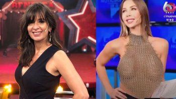 Editha Hermida se la jugó y se puso el mismo top que Romina Malaspina en la televisión