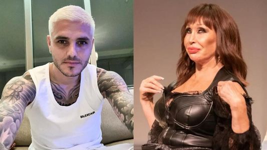 Moria Casán volvió a responderle con todo a Mauro Icardi: Sos un jugador de...