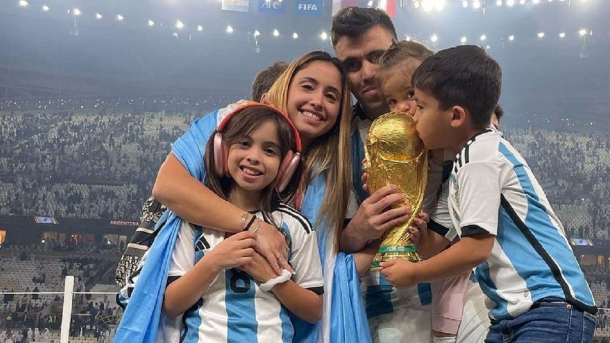 Marcos Huevo Acuña y su familia&nbsp;