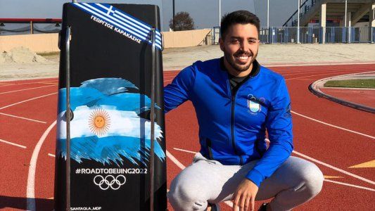Jorge Caracassis en 24: el velocista argentino que sigue los pasos de “Jamaica bajo cero” y sueña con ser olímpico