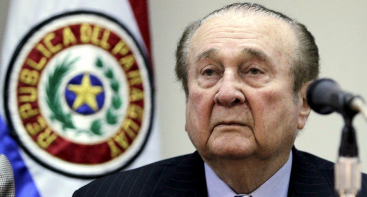 A los 90 años falleció el ex presidente de la Conmebol Nicolás Leoz