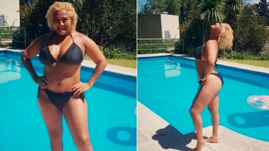 Gladys La Bomba Tucumana sigue mostrando su figura sin filtros ni Photoshop