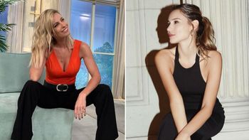 Las fotos retro de Rocío Guirao Díaz y Pampita desfilando: Juventud, divino tesoro