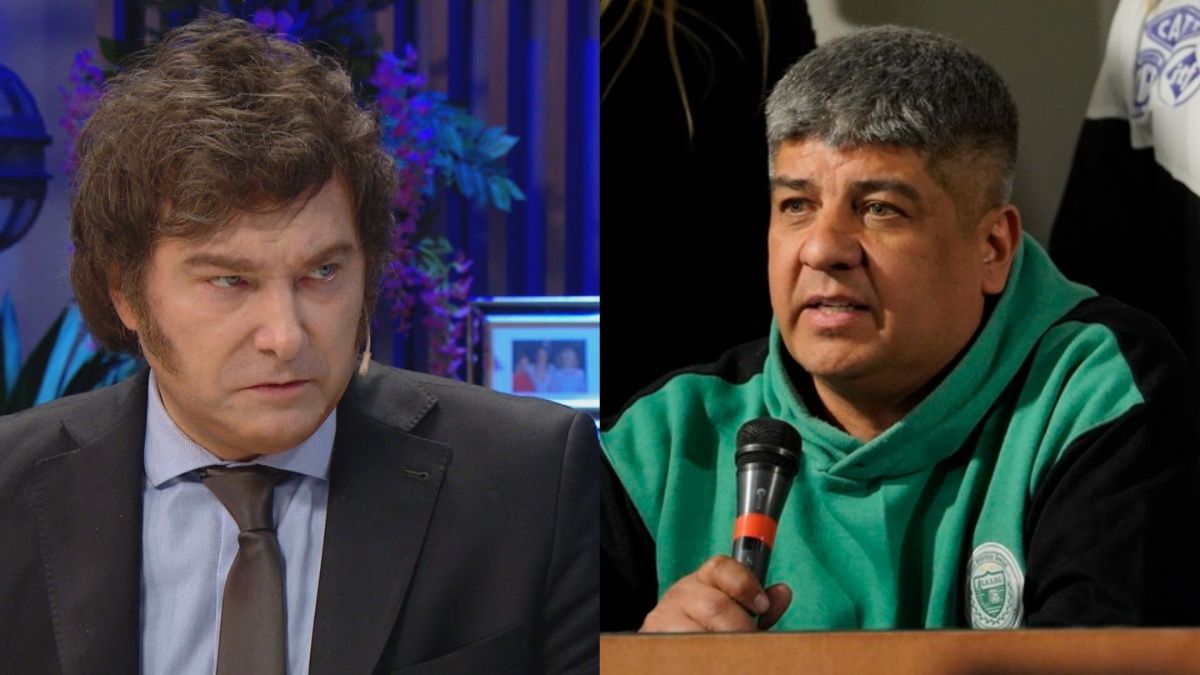 Javier Milei le respondió a Pablo Moyano: Acá tienen a los enemigos de la reforma. (Captura)