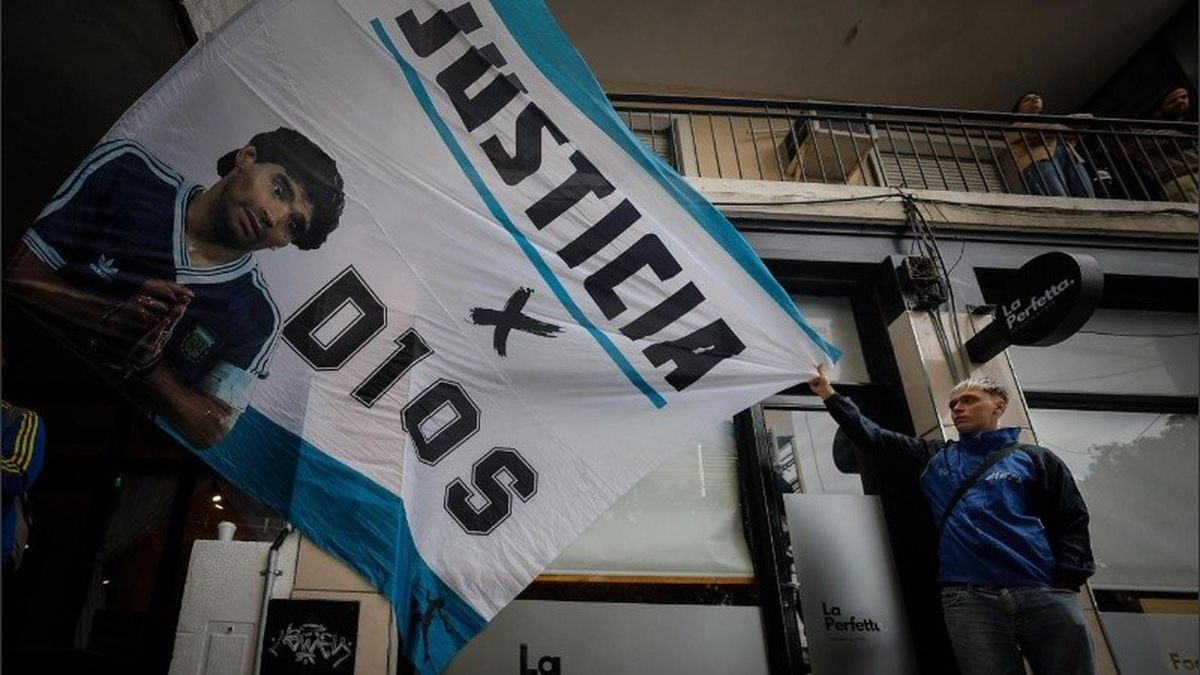 Sigue le juicio por lamuerte de Diego Maradona. (Foto: EFE)